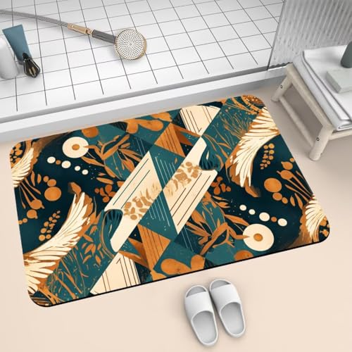 Badematte Rutschfest Super Absorbierende Badezimmerteppich Badteppich 120x170cm Badvorleger Duschvorleger Schnell Trocknend, Waschbare Teppiche Schmutzfangmatte Schnelltrocknende Teppich Brown 2-784 Badematte Rutschfest Super Absorbierende Badezimmerteppich Badteppich 120x170cm Badvorleger Duschvorleger Schnell Trocknend, Waschbare Teppiche Schmutzfangmatte Schnelltrocknende Teppich Brown 2-784 von Generisch