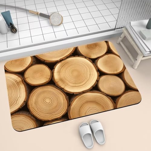Badematte Rutschfest Super Absorbierende Badezimmerteppich Badteppich 120x170cm Badvorleger Duschvorleger Schnell Trocknend, Waschbare Teppiche Schmutzfangmatte Schnelltrocknende Teppich Tree 2-340 Badematte Rutschfest Super Absorbierende Badezimmerteppich Badteppich 120x170cm Badvorleger Duschvorleger Schnell Trocknend, Waschbare Teppiche Schmutzfangmatte Schnelltrocknende Teppich Tree 2-340 von Generisch