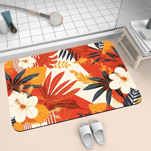 Badematte Rutschfest Super Absorbierende Badezimmerteppich Badteppich 140x200cm Dünn Badvorleger Duschvorleger Schnell Trocknend, Waschbare Teppiche Schmutzfangmatte Schnelltrocknende Teppich Rot 2-76 Badematte Rutschfest Super Absorbierende Badezimmerteppich Badteppich 140x200cm Dünn Badvorleger Duschvorleger Schnell Trocknend, Waschbare Teppiche Schmutzfangmatte Schnelltrocknende Teppich Rot 2-76 von Generisch