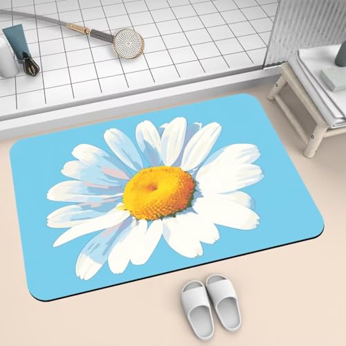 Badematte Rutschfest Super Absorbierende Badezimmerteppich Badteppich 40x60cm Badvorleger Duschvorleger Schnell Trocknend, Waschbare Teppiche Schmutzfangmatte Schnelltrocknende Teppich Classic 2-607 von Generisch