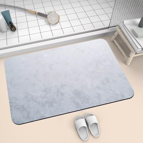 Badematte Rutschfest Super Absorbierende Badezimmerteppich Badteppich 80x140cm Badvorleger Duschvorleger Schnell Trocknend, Waschbare Teppiche Schmutzfangmatte Schnelltrocknende Teppich Create 2-565 von Generisch