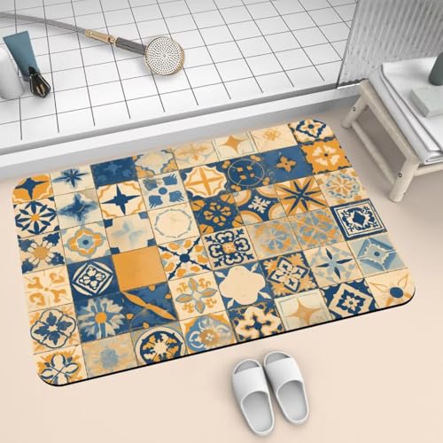 Badematte Rutschfest Super Absorbierende Badezimmerteppich Badteppich 80x140cm Badvorleger Duschvorleger Schnell Trocknend Waschbare Teppiche Schmutzfangmatte Schnelltrocknende Teppich Tradition 2-217 Badematte Rutschfest Super Absorbierende Badezimmerteppich Badteppich 80x140cm Badvorleger Duschvorleger Schnell Trocknend Waschbare Teppiche Schmutzfangmatte Schnelltrocknende Teppich Tradition 2-217 von Generisch