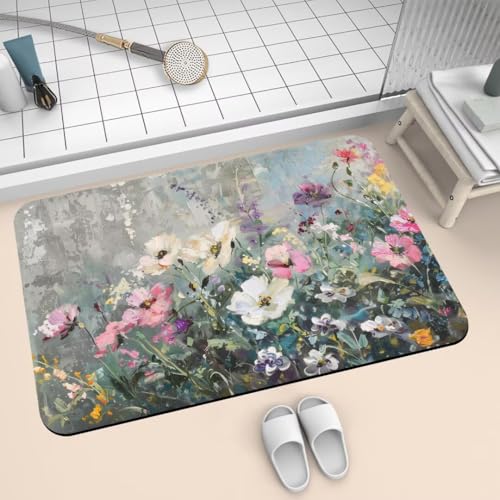 Badematte Rutschfest Super Absorbierende Badezimmerteppich Badteppich 90x150cm Badvorleger Duschvorleger Schnell Trocknend Waschbare Teppiche Schmutzfangmatte Schnelltrocknende Teppich Tradition 2-241 Badematte Rutschfest Super Absorbierende Badezimmerteppich Badteppich 90x150cm Badvorleger Duschvorleger Schnell Trocknend Waschbare Teppiche Schmutzfangmatte Schnelltrocknende Teppich Tradition 2-241 von Generisch