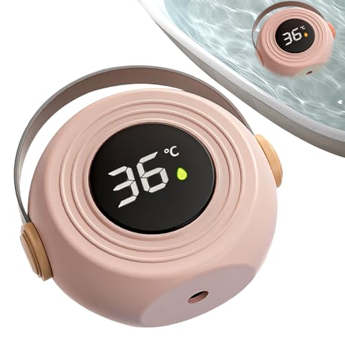 Badewassertemperatur Monitor | Baby Badesicherheit Temperaturmessgerät,Präzises Digitales Prüfgerät Für Und Schwimmbad von Generisch