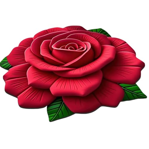 Badezimmer Matte - Blumen Design Badezimmerteppich | Weiche Saugfähige Teppiche Als Für Küche Waschtisch Wanne Flur Wohnbereich Badezimmer Matte - Blumen Design Badezimmerteppich | Weiche Saugfähige Teppiche Als Für Küche Waschtisch Wanne Flur Wohnbereich von Generisch