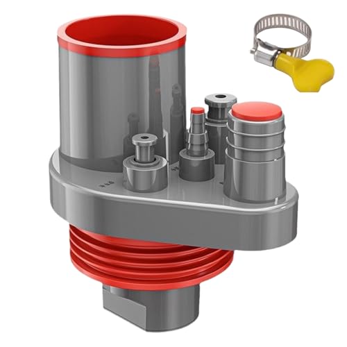 Badezimmer Waschbecken Abflussrohr - Küchenspüle Sanitär Set - Abwasseranschluss Für Außendusche Klärgrube Keller Bodenfliese Bad Vielseitig von Generisch