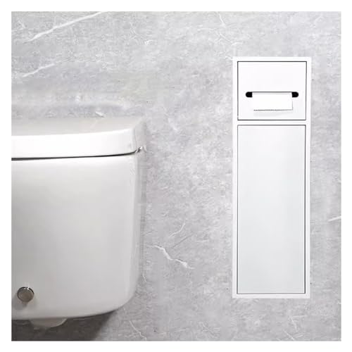 Badezimmernische aus Edelstahl für in die Wand eingesetzten Toilettenpapierhalter, Aufbewahrungsregal und Bürste, perfekt für Badezimmer in Hotels, Einbauregal mit eingebettetem Design Badezimmernische aus Edelstahl für in die Wand eingesetzten Toilettenpapierhalter, Aufbewahrungsregal und Bürste, perfekt für Badezimmer in Hotels, Einbauregal mit eingebettetem Design von Generisch