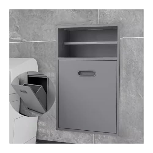 Badezimmerregal aus Edelstahl, versenkt, wasserdicht, Toilettenpapierhalter, Dusch-Organizer für Shampoo und Toilettenartikel, platzsparend, Grau, 50 x 30 x 14 cm Badezimmerregal aus Edelstahl, versenkt, wasserdicht, Toilettenpapierhalter, Dusch-Organizer für Shampoo und Toilettenartikel, platzsparend, Grau, 50 x 30 x 14 cm von Generisch