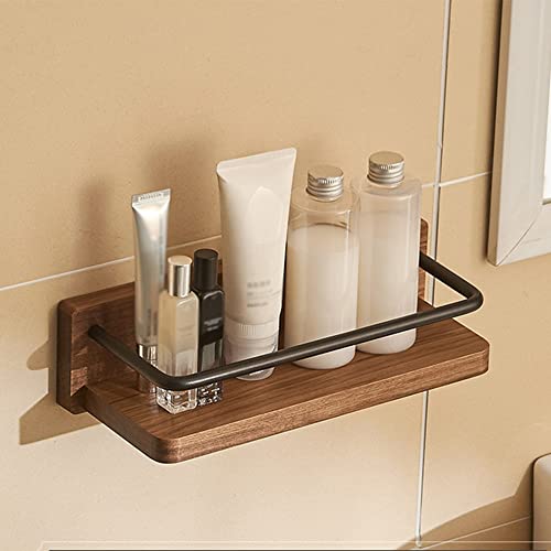 Badezimmerregal aus Massivholz für wandmontiertes Waschbecken, wasserdicht und multifunktional, Organizer für Kosmetik, Handtücher, Küche, Schlafzimmer, rostfrei, langlebig, robuste Badezimmerregal aus Massivholz für wandmontiertes Waschbecken, wasserdicht und multifunktional, Organizer für Kosmetik, Handtücher, Küche, Schlafzimmer, rostfrei, langlebig, robuste von Generisch