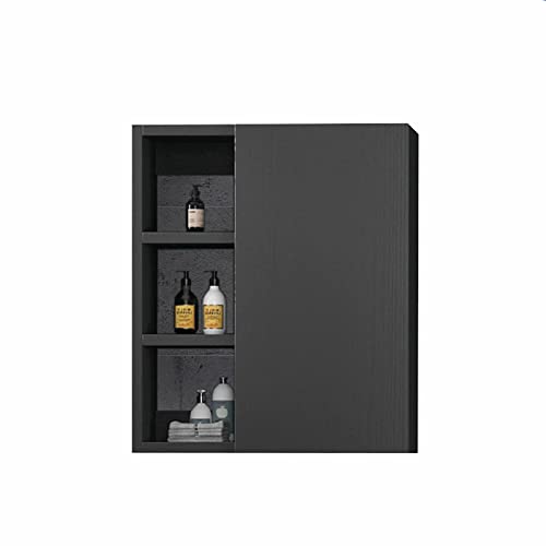 Badezimmerschrank zur Wandmontage mit Türen und Regalen - Perfekt für Wohnzimmer, Küche, Medizinschrank aus Holz von Generisch