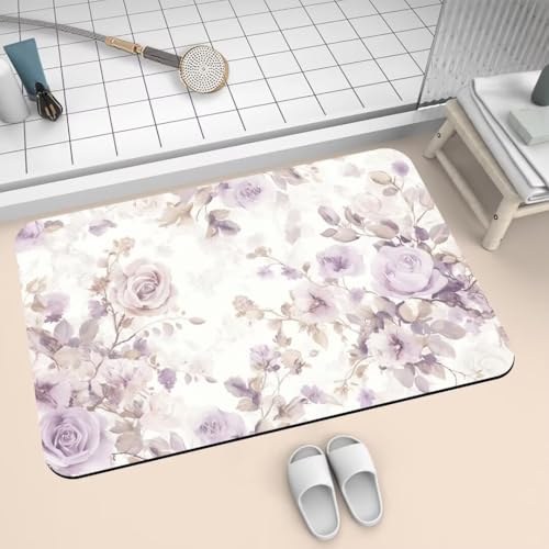 Badezimmerteppich 100x160cm Badematte Rutschfeste White Super Absorbierende Badteppich Waschbar Badvorleger Dünn Schnelltrocknende Duschvorleger für Eingangsteppich Badezimmer Badewanne Dusche 2-450 Badezimmerteppich 100x160cm Badematte Rutschfeste White Super Absorbierende Badteppich Waschbar Badvorleger Dünn Schnelltrocknende Duschvorleger für Eingangsteppich Badezimmer Badewanne Dusche 2-450 von Generisch