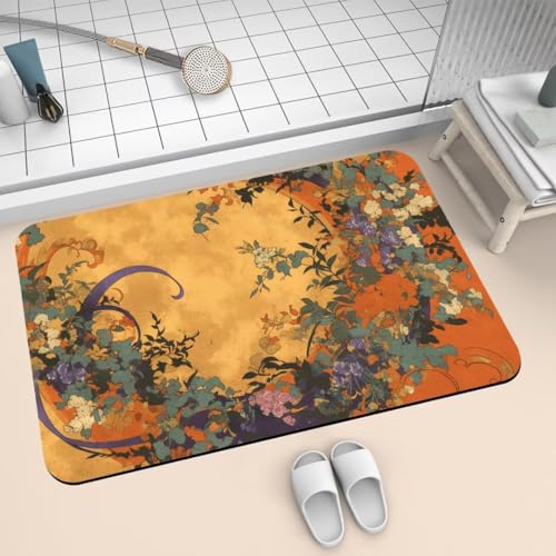 Badezimmerteppich 60x90cm Badematte Rutschfeste Brown Super Absorbierende Badteppich Waschbar Badvorleger Dünn Schnelltrocknende Duschvorleger für Eingangsteppich, Badezimmer, Badewanne, Dusche 2-624 Badezimmerteppich 60x90cm Badematte Rutschfeste Brown Super Absorbierende Badteppich Waschbar Badvorleger Dünn Schnelltrocknende Duschvorleger für Eingangsteppich, Badezimmer, Badewanne, Dusche 2-624 von Generisch