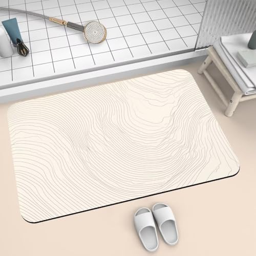 Badezimmerteppich 90x150cm Badematte Rutschfeste Arts Super Absorbierende Badteppich Waschbar Badvorleger Dünn Schnelltrocknende Duschvorleger für Eingangsteppich, Badezimmer, Badewanne, Dusche 2-675 Badezimmerteppich 90x150cm Badematte Rutschfeste Arts Super Absorbierende Badteppich Waschbar Badvorleger Dünn Schnelltrocknende Duschvorleger für Eingangsteppich, Badezimmer, Badewanne, Dusche 2-675 von Generisch