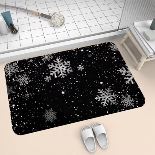 Badezimmerteppich Badteppich 60x90cm Badematte Badvorleger Rutschfester Waschbar Badezimmer Teppiche, Badematten Super Absorbierender Bath Mat, Dünn Teppich klein Schnelltrocknend Anthracite 2-710 Badezimmerteppich Badteppich 60x90cm Badematte Badvorleger Rutschfester Waschbar Badezimmer Teppiche, Badematten Super Absorbierender Bath Mat, Dünn Teppich klein Schnelltrocknend Anthracite 2-710 von Generisch