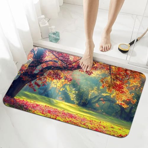 Badezimmerteppich Groß Schnelltrocknend Badteppich 100x160cm Rutschfester Badematte Plants Absorbierender Duschvorleger Waschbar Badvorleger Dünn Bath Bathroom Mat Fußmatten Toilette Badewanne 5-860 Badezimmerteppich Groß Schnelltrocknend Badteppich 100x160cm Rutschfester Badematte Plants Absorbierender Duschvorleger Waschbar Badvorleger Dünn Bath Bathroom Mat Fußmatten Toilette Badewanne 5-860 von Generisch