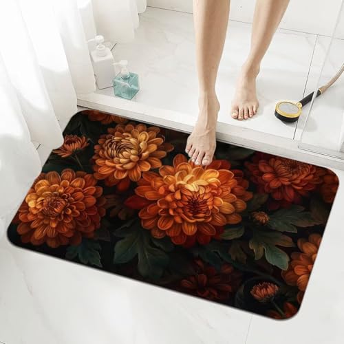 Badezimmerteppich Groß Schnelltrocknend Badteppich 140x200cm Rutschfester Badematte Plants Absorbierender Duschvorleger Waschbar Badvorleger Dünn Bath Bathroom Mat Fußmatten Toilette Badewanne 5-862 Badezimmerteppich Groß Schnelltrocknend Badteppich 140x200cm Rutschfester Badematte Plants Absorbierender Duschvorleger Waschbar Badvorleger Dünn Bath Bathroom Mat Fußmatten Toilette Badewanne 5-862 von Generisch