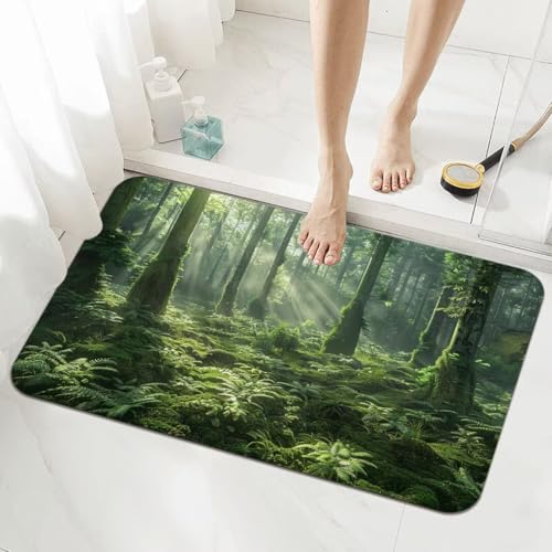 Badezimmerteppich Kleine Schnelltrocknend Badteppich 60x90cm Rutschfester Badematte Outside Absorbierender Duschvorleger Waschbar Badvorleger Dünn Bath Bathroom Mat Fußmatten Toilette Badewanne 5-774 Badezimmerteppich Kleine Schnelltrocknend Badteppich 60x90cm Rutschfester Badematte Outside Absorbierender Duschvorleger Waschbar Badvorleger Dünn Bath Bathroom Mat Fußmatten Toilette Badewanne 5-774 von Generisch
