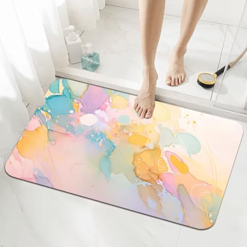 Badezimmerteppich Kleine Schnelltrocknend Badteppich 60x90cm Rutschfester Badematte Stone Absorbierender Duschvorleger Waschbar Badvorleger Dünn Bath Bathroom Mat Fußmatten Toilette Badewanne 5-1046 Badezimmerteppich Kleine Schnelltrocknend Badteppich 60x90cm Rutschfester Badematte Stone Absorbierender Duschvorleger Waschbar Badvorleger Dünn Bath Bathroom Mat Fußmatten Toilette Badewanne 5-1046 von Generisch