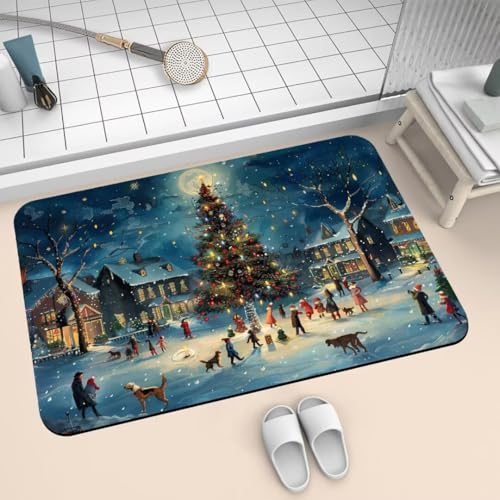 Badezimmerteppich groß Badteppich 120x170cm Badematte Badvorleger Rutschfester Waschbar Badezimmer Teppiche, Badematten Super Absorbierender Bathroom Bath Mat, Dünn Teppich Schnelltrocknend Tree 2-344 Badezimmerteppich groß Badteppich 120x170cm Badematte Badvorleger Rutschfester Waschbar Badezimmer Teppiche, Badematten Super Absorbierender Bathroom Bath Mat, Dünn Teppich Schnelltrocknend Tree 2-344 von Generisch