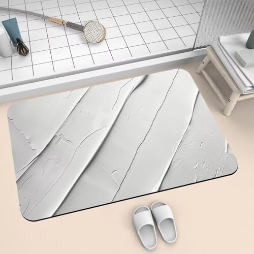 Badezimmerteppich groß Badteppich 140x200cm Badematte Badvorleger Rutschfester Waschbar Badezimmer Teppiche, Badematten Super Absorbierender Bath Mat, Dünn Teppich Schnelltrocknend Picture 2-356 Badezimmerteppich groß Badteppich 140x200cm Badematte Badvorleger Rutschfester Waschbar Badezimmer Teppiche, Badematten Super Absorbierender Bath Mat, Dünn Teppich Schnelltrocknend Picture 2-356 von Generisch