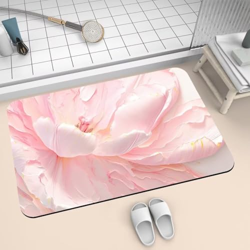Badezimmerteppich groß Badteppich 160x230cm Badematte Badvorleger Rutschfester Waschbar Badezimmer Teppiche, Badematten Super Absorbierender Bathroom Bath Mat, Dünn Teppich Schnelltrocknend Tulpe 2-74 Badezimmerteppich groß Badteppich 160x230cm Badematte Badvorleger Rutschfester Waschbar Badezimmer Teppiche, Badematten Super Absorbierender Bathroom Bath Mat, Dünn Teppich Schnelltrocknend Tulpe 2-74 von Generisch