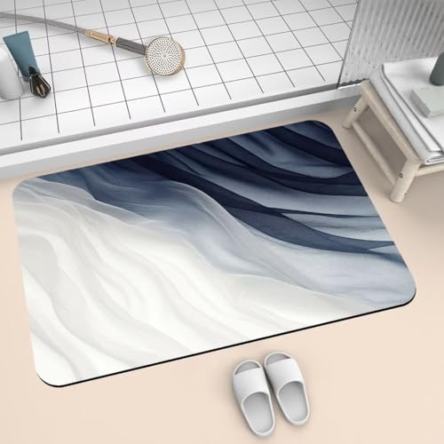 Badezimmerteppich groß Badteppich 90x150cm Badematte Badvorleger Rutschfester Waschbar Badezimmer Teppiche, Badematten Super Absorbierender Bathroom Bath Mat, Dünn Teppich Schnelltrocknend Craft 2-695 Badezimmerteppich groß Badteppich 90x150cm Badematte Badvorleger Rutschfester Waschbar Badezimmer Teppiche, Badematten Super Absorbierender Bathroom Bath Mat, Dünn Teppich Schnelltrocknend Craft 2-695 von Generisch