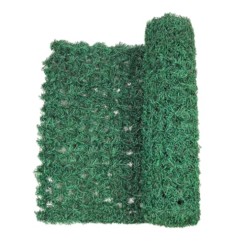 Balkon-Sichtschutzabdeckung – tragbare Sichtschutzzaun-Abdeckung, Schutzgeländer, Efeu-Zäune, 0,5 x 2 m, künstliche Efeu-Hecke, für Außenbereich, Terrasse, Wand, Hintergrund, Hinterhof, Garten von Generisch