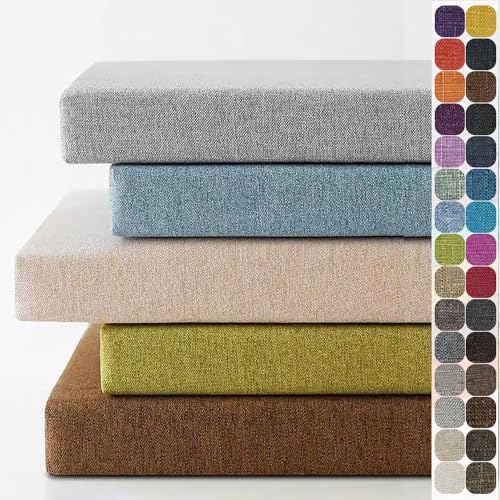 Bankkissen, personalisierbare Größe, hochelastisch, mit langem Sitzkissen, wasserabweisend, für Gartenmöbel, Garten, Schaukel, Terrasse, H-120 x 60 x 8 cm Bankkissen, personalisierbare Größe, hochelastisch, mit langem Sitzkissen, wasserabweisend, für Gartenmöbel, Garten, Schaukel, Terrasse, H-120 x 60 x 8 cm von Generisch