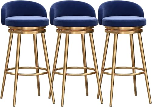 Bar-Höhe, Drehhocker mit Fußstütze hinten, modernes Design für Kücheninsel oder Esszimmertisch Bar-Höhe, Drehhocker mit Fußstütze hinten, modernes Design für Kücheninsel oder Esszimmertisch von Generisch