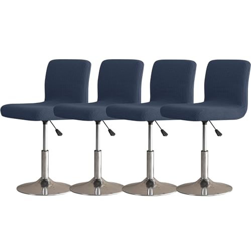Barhocker Bezug mit Rückenlehne Hochstuhl Bezug für Barhocker 6/4/2 Stück Esszimmerstuhl Bezug von Generisch