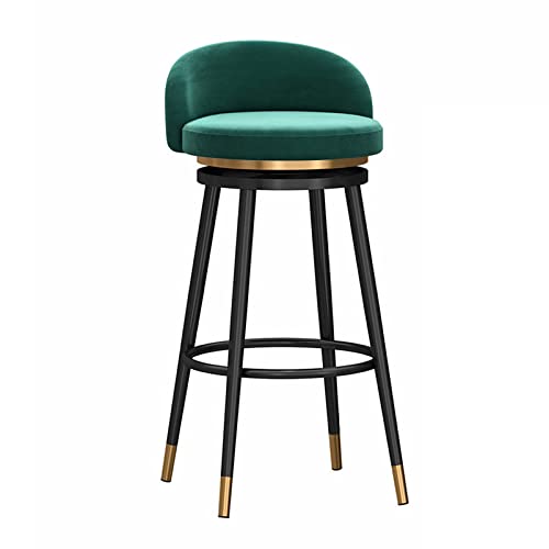 Barhocker Drehbar mit Samtpolsterung für Kücheninseln und Essbereiche Barhocker Drehbar mit Samtpolsterung für Kücheninseln und Essbereiche von Generisch