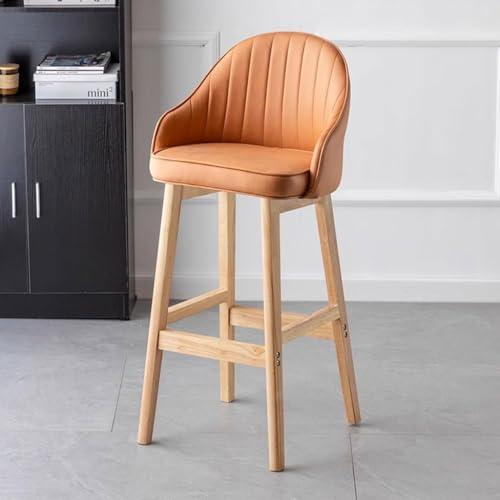 Barhocker in Thekenhöhe – stilvolle Küchen- und Kneipenhocker mit Fußstütze, perfekt für Ess- und Frühstücksbereiche von Generisch
