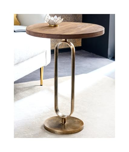 Barock Tisch Couchtisch Beistelltisch BAROCKTISCH RUND IN Gold Messing Mango Holz ANTIK Look BAROCK Stil REPRO HÖHE 60cm Barock Tisch Couchtisch Beistelltisch BAROCKTISCH RUND IN Gold Messing Mango Holz ANTIK Look BAROCK Stil REPRO HÖHE 60cm von Generisch