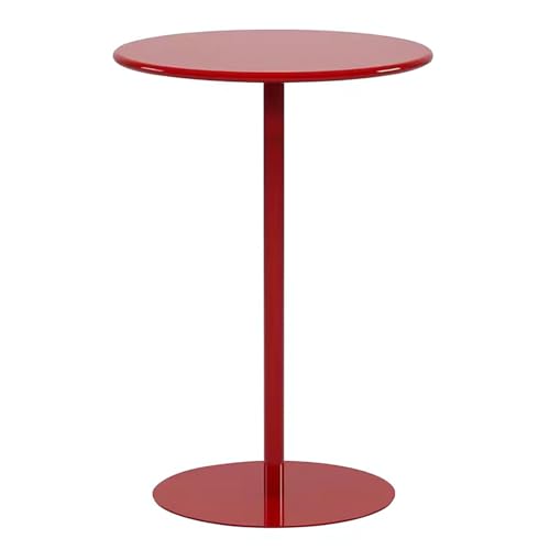 Bartisch Runder Esstisch, hohe Tischplatte Kneipentisch mit stabilem Metallfuß, Bistrotisch für Zuhause, Küche, kleine Räume Bartisch Runder Esstisch, hohe Tischplatte Kneipentisch mit stabilem Metallfuß, Bistrotisch für Zuhause, Küche, kleine Räume von Generisch
