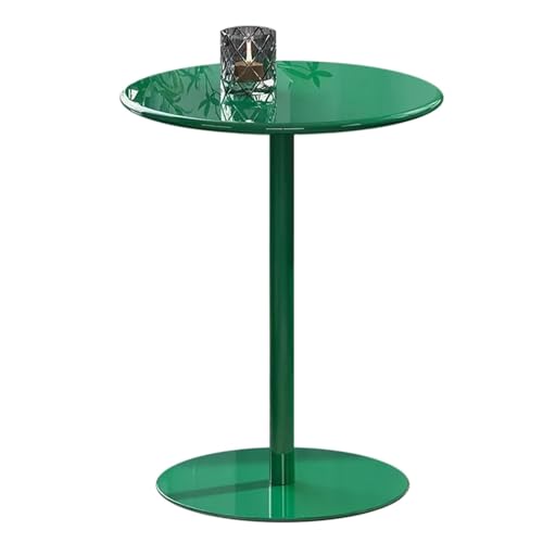 Bartisch aus Metall, hoher Kneipentisch für Cafés und Hausbars, ideal für Bistro, Küche oder Terrasse von Generisch