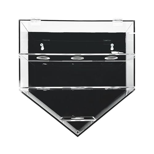 Baseball-Vitrine – Baseball-Halter- , Baseball-Vitrine | Baseball-Vitrine mit Staubschutz, Baseball-Schrank- , Sportaufbewahrung für Wohnzimmer und Wohnung von Generisch