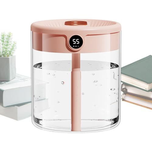Bedroom Room Humidifier, 2L Top Fill Quiet Humidifier 5.16x5.98 Inches, Automatic Humidity Sensor, Digital Display, Cool Mist Diffuser for Workplace Desk, Home Nursery Air Comfort Bedroom Room Humidifier, 2L Top Fill Quiet Humidifier 5.16x5.98 Inches, Automatic Humidity Sensor, Digital Display, Cool Mist Diffuser for Workplace Desk, Home Nursery Air Comfort von Generisch