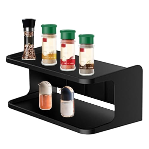 Bedside Shelf Organizer, ABS Double Layer Wall Mount Rack, Compact Nightstand Alternative for Bedroom or Dorm, Space-Saving Storage for Phones Remotes Glasses Headphones and Small Essentials Bedside Shelf Organizer, ABS Double Layer Wall Mount Rack, Compact Nightstand Alternative for Bedroom or Dorm, Space-Saving Storage for Phones Remotes Glasses Headphones and Small Essentials von Generisch