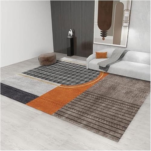 Beheizter Teppich, abstraktes Design, beheizter Bereich, Teppiche mit Temperaturanpassung, groß, elektrisch beheizte Fußmatten, Carbon-Kristall, beheizter Teppich, Wohnzimmer, Schlafzimmer (C,240 x von Generisch