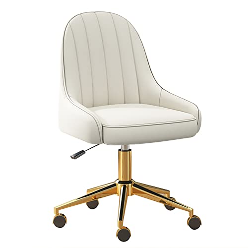 Beige PU-Leder verstellbarer Schreibtischstuhl Drehstuhl Schminkstuhl für Mädchenzimmer & Arbeitszimmer Bequemer Computerstuhl mit modernem Design Beige PU-Leder verstellbarer Schreibtischstuhl Drehstuhl Schminkstuhl für Mädchenzimmer & Arbeitszimmer Bequemer Computerstuhl mit modernem Design von Generisch