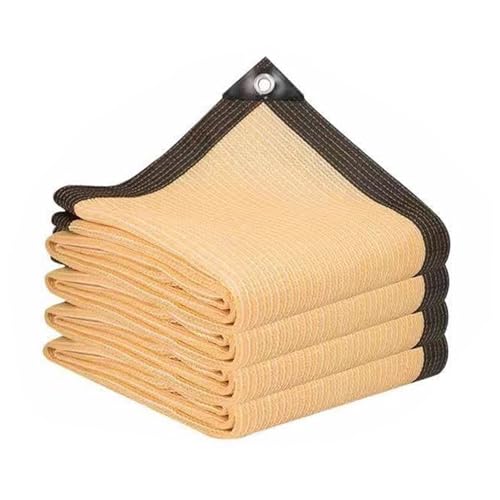 Beige Sonnensegel, 7 x 9 m, für den Außenbereich, rechteckig, UV-beständig, atmungsaktiv, Schattennetz für Garten, Terrasse, Pool, Deck, einfache Installation, langlebiger Schutz Beige Sonnensegel, 7 x 9 m, für den Außenbereich, rechteckig, UV-beständig, atmungsaktiv, Schattennetz für Garten, Terrasse, Pool, Deck, einfache Installation, langlebiger Schutz von Generisch