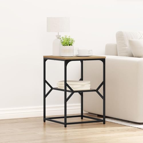 Beistelltisch Artisan Eiche 41x40x60 cm Aus Holzwerkstoff,jiangboyue-868242 von Generisch