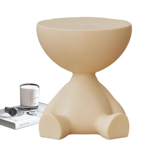 Beistelltisch – Couchtisch, runder Tisch, Sofa-Beistelltisch, kreativer Nachttisch für Zuhause, Schlafzimmer, Wohnzimmer, Balkon von Generisch