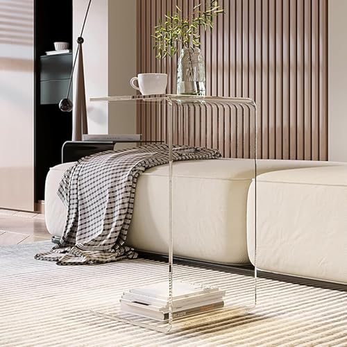 Beistelltisch aus Acryl, platzsparendes Design für Wohnzimmer, Schlafzimmer und Büro Beistelltisch aus Acryl, platzsparendes Design für Wohnzimmer, Schlafzimmer und Büro von Generisch