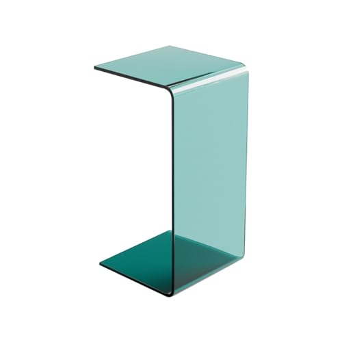 Beistelltisch aus Acryl in C-Form mit Laptop-Tablett – Moderne platzsparende Möbel für Wohnzimmer, Schlafzimmer und Büro von Generisch