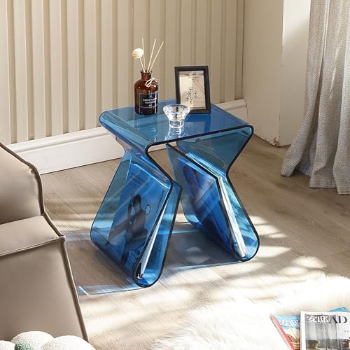 Beistelltisch aus Acryl mit Stauraum, modernes Design für Wohnzimmer, Schlafzimmer, Badezimmer, Balkon Beistelltisch aus Acryl mit Stauraum, modernes Design für Wohnzimmer, Schlafzimmer, Badezimmer, Balkon von Generisch