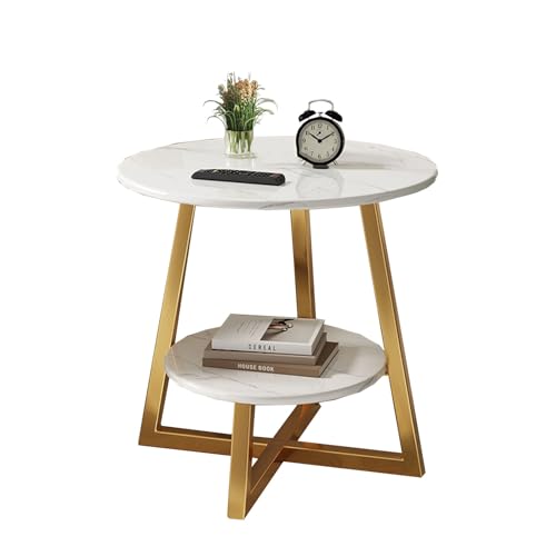 Beistelltisch aus Holz, kleiner Nachttisch mit Stauraum, 2-stöckiger Nachttisch, langlebige Holz- und Metallrahmen, perfekt für Wohnzimmer oder Schlafzimmer, funktionales und stilvolles Design Beistelltisch aus Holz, kleiner Nachttisch mit Stauraum, 2-stöckiger Nachttisch, langlebige Holz- und Metallrahmen, perfekt für Wohnzimmer oder Schlafzimmer, funktionales und stilvolles Design von Generisch