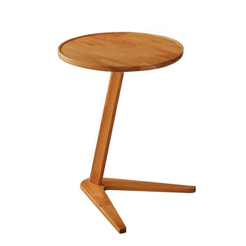 Beistelltisch aus Massivholz, Mid-Century modernes Schiebe-Design für platzsparende Wohnräume und kleine Räume Beistelltisch aus Massivholz, Mid-Century modernes Schiebe-Design für platzsparende Wohnräume und kleine Räume von Generisch