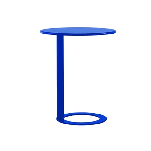 Beistelltisch in C-Form, modernes und stilvolles Design mit Metallrahmen, perfekt für Wohnzimmer, Nachttisch oder Sofa in kleinen Räumen von Generisch