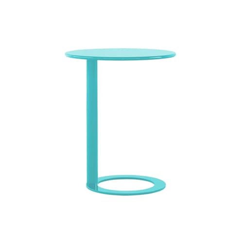 Beistelltisch in C-Form, modernes und stilvolles Design mit Metallrahmen, perfekt für Wohnzimmer, Nachttisch oder Sofa in kleinen Räumen von Generisch